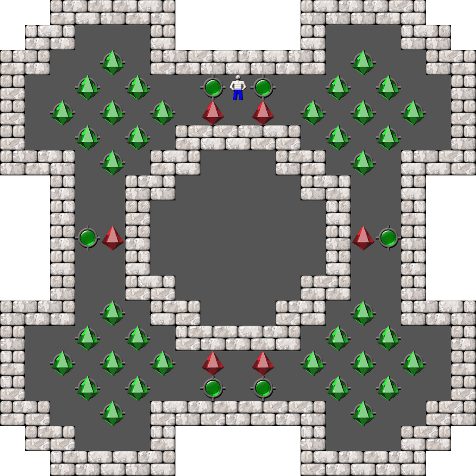 Sokoban David W. Skinner Arranged level 285